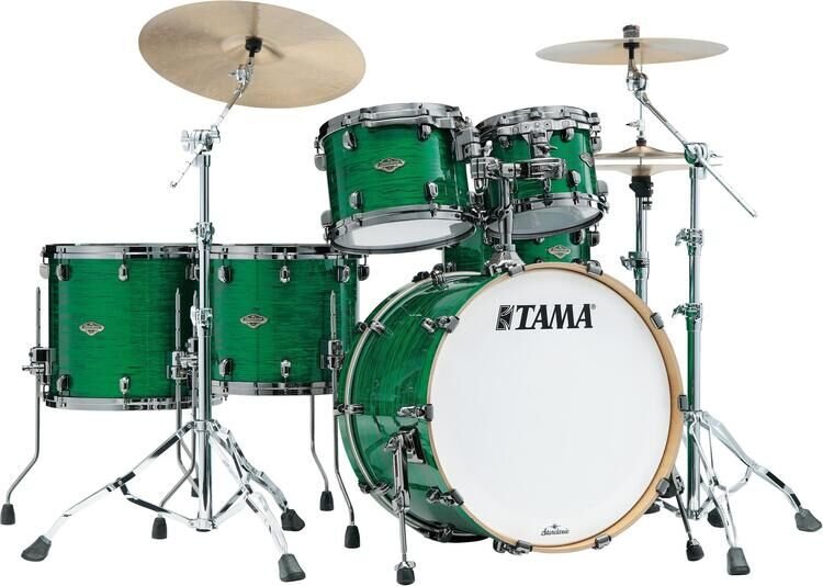 Tama Starclassic Walnut/Birch 5-piece Shell Pack - Jade Silk