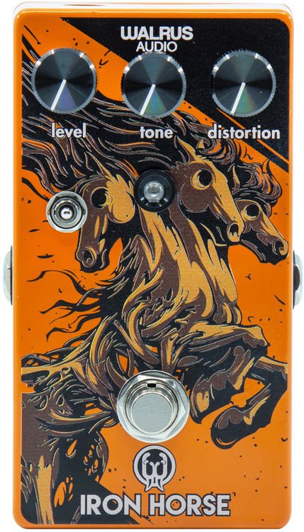 （美品）WALRUS AUDIO IRON HORSE Distortion Iron Horse LM308 Distortion
