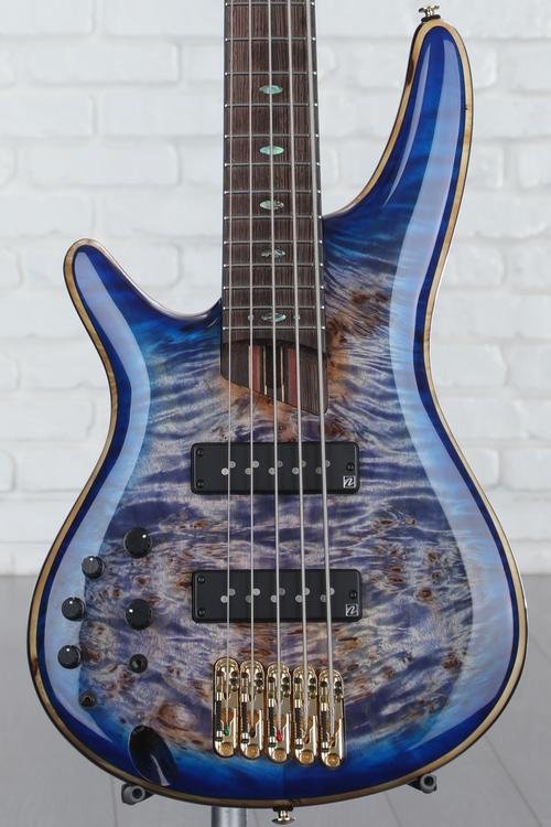 Ibanez说的照片溢价SR2605L低音吉他-天蓝色破裂