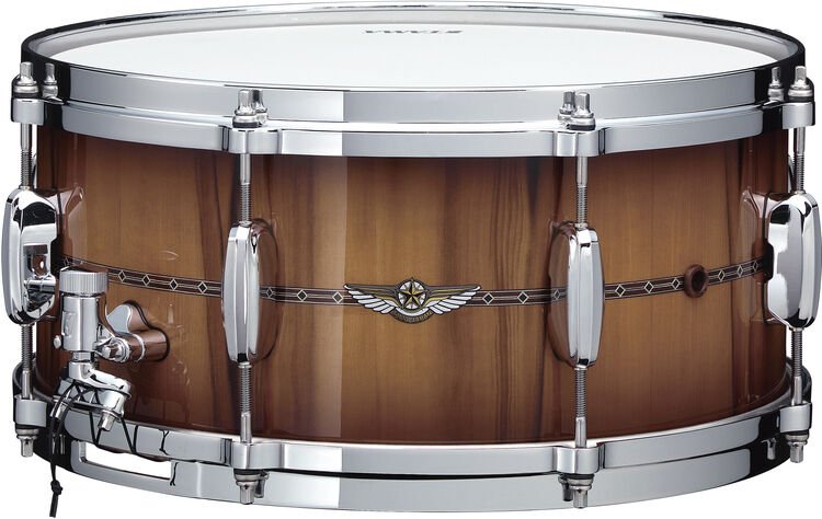 Tama Star Factory Vault Mahogany Snare Drum - 6.5-inch x 14-inch, Caramel  Tineo Burst