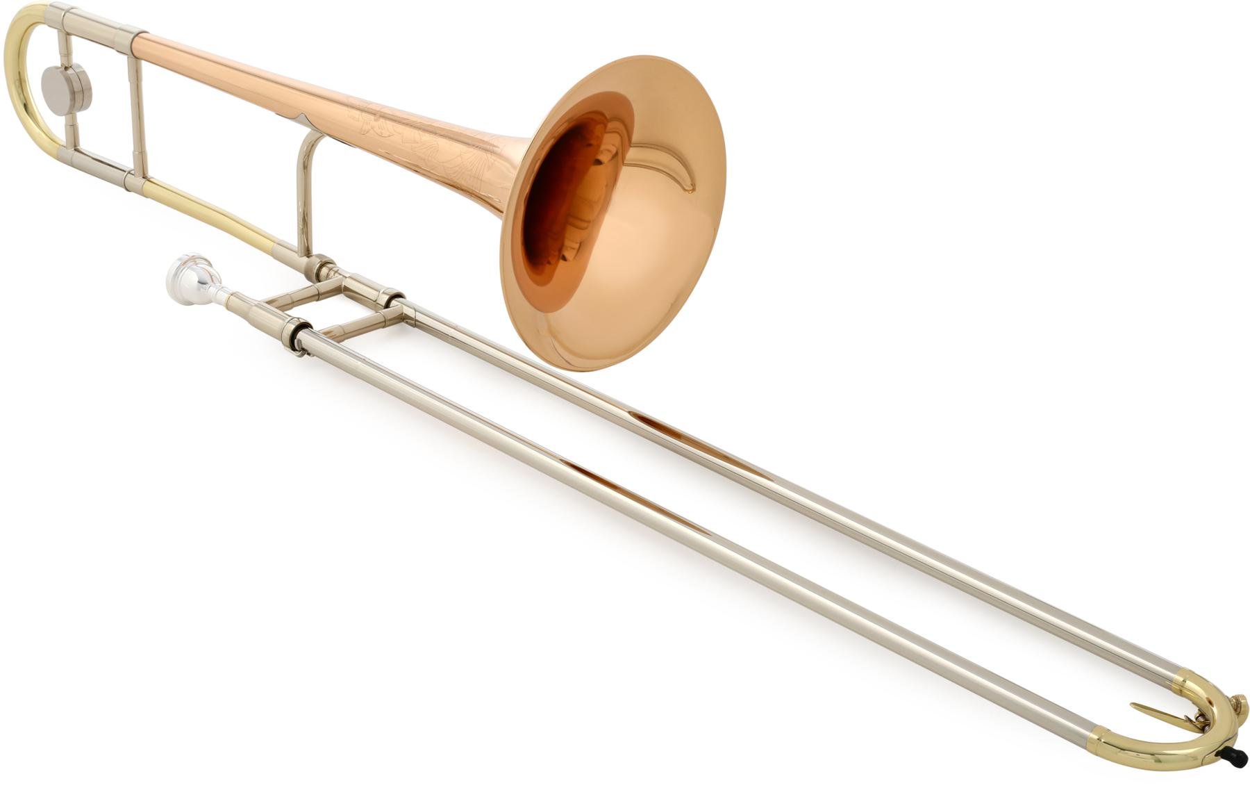 King 3bg Legend Professional Tenor Trombone Clear Lacquer With Bronze Bell Sweetwater