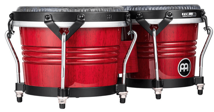 Meinl Percussion Marathon Traditional Bongos - Wine Red | Sweetwater