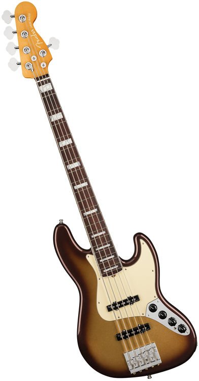 【今週限り】Fender AmericanUltra JazzBassⅤ MOD Fender American Ultra Jazz Bass V - Plasma Red Burst with