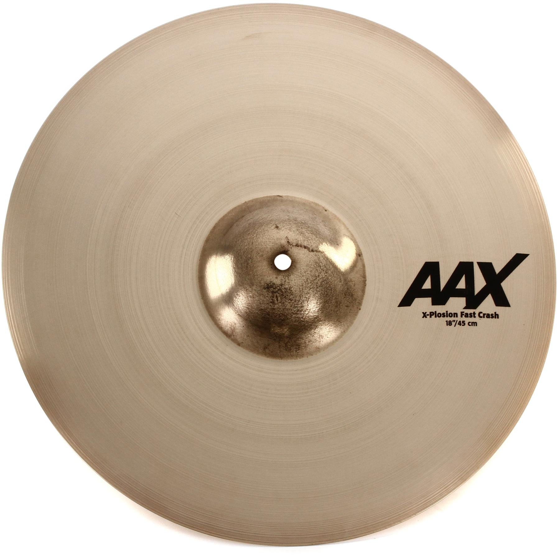 Sabian AAX 18 X-Plosion Fast Crash Cymbal Brilliant Finish 