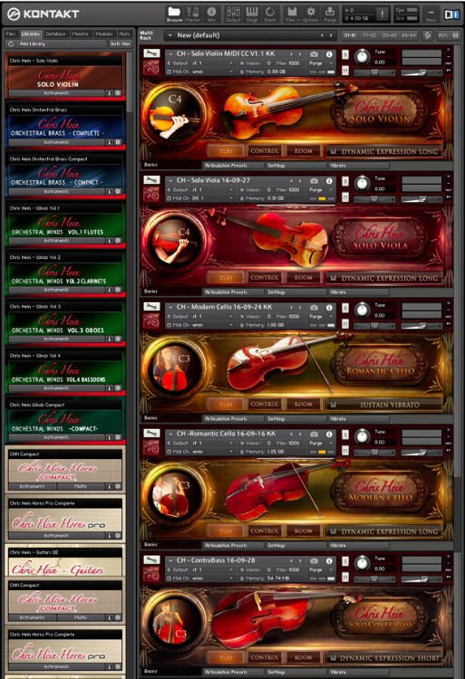 弦楽器 BEST SERVICE/CHRIS HEIN SOLO STRINGS Chris Hein Solo Strings Complete | Best Service