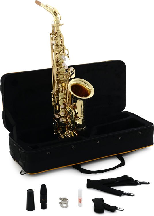 Prelude by Selmer AS711 Student Alto Saxophone - Lacquer with High F# Key