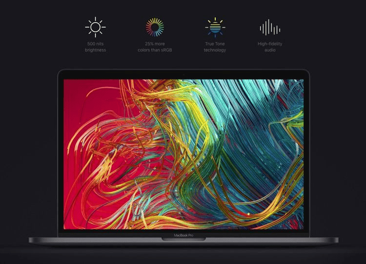 Apple 15-inch MacBook Pro with Touch Bar: 2.2GHz 6-core i7, 256GB