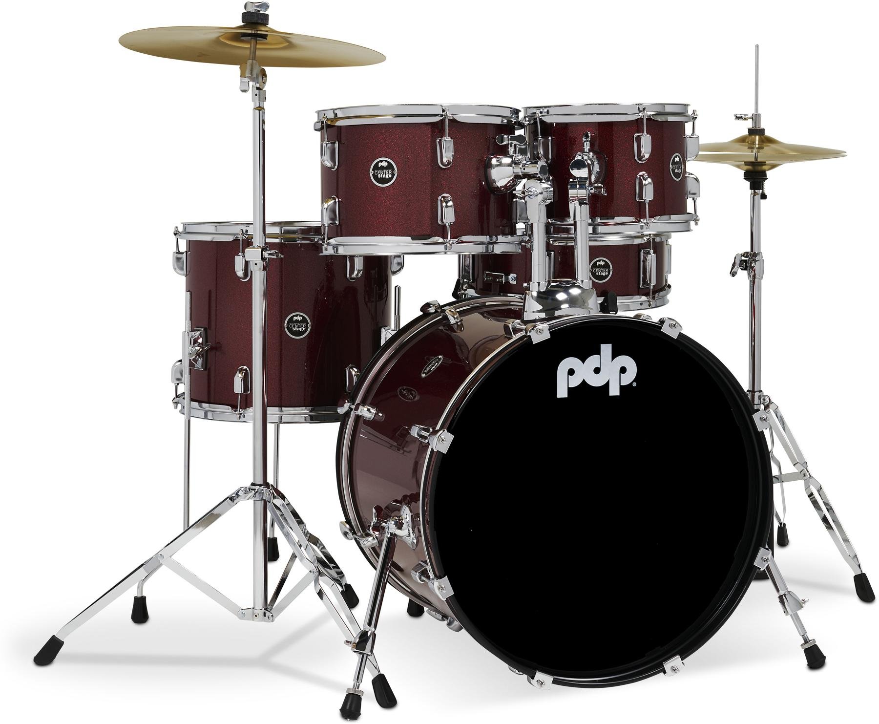 Ruby Red Sparkle PDP Centerstage 22 5-Piece Complete 