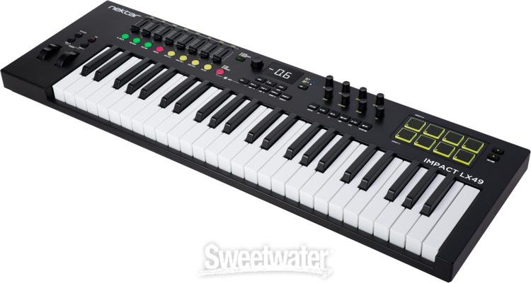 Nektar Impact LX49 mk3 MIDI Controller | Sweetwater