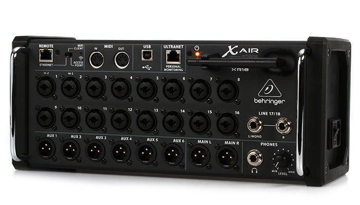 Behringer X Air XR18 18-channel Tablet-Controlled Digital Mixer