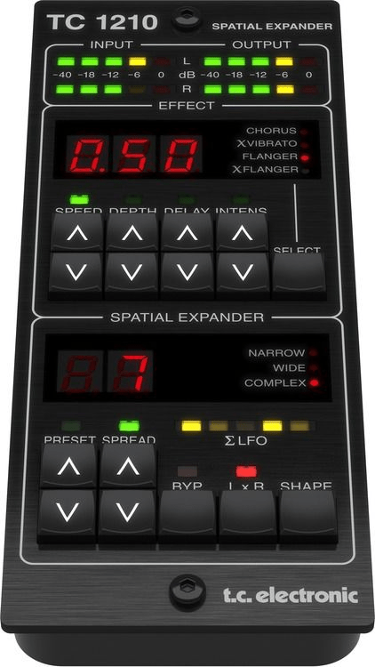 TC Electronic TC1210-DT Desktop-controlled Spatial Expander and Stereo  Chorus/Flanger Plug-in