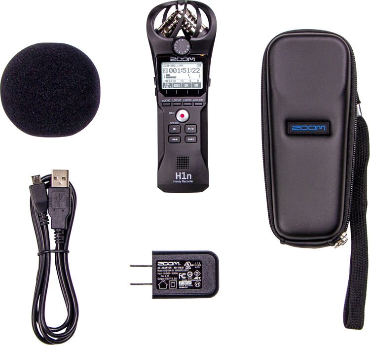 Zoom H1n 2-Input / 2-Track Portable Handy Recorder ZH1N B&H