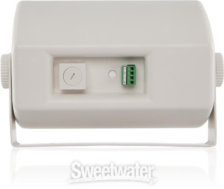 QSC AC-S4T 4.5 inch 2-way Surface-mount Speaker - White