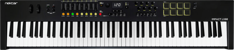 Nektar Impact LX88 mk3 MIDI Controller | Sweetwater