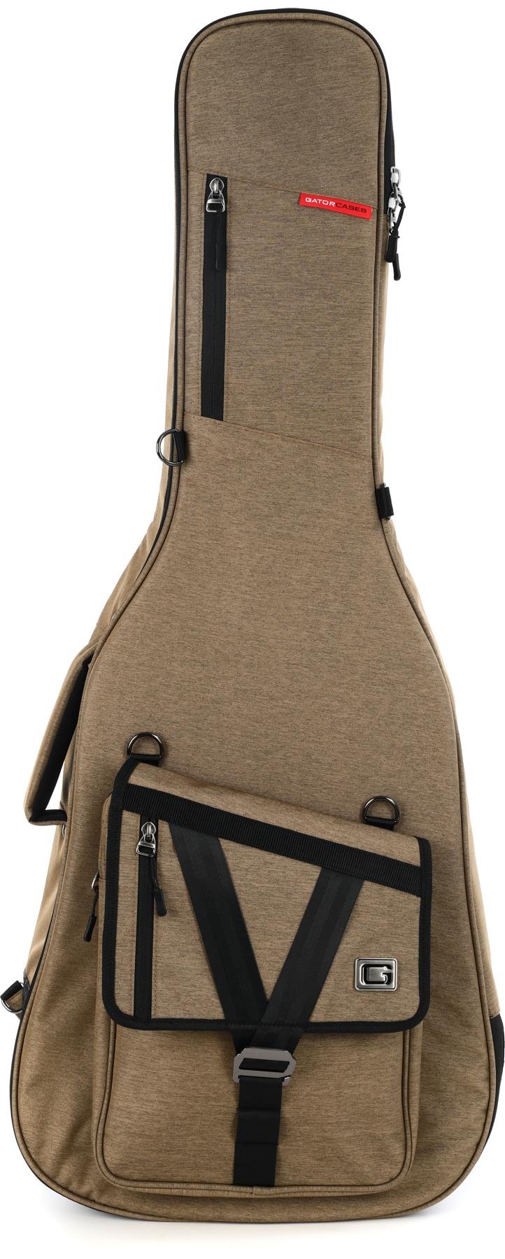 Gator Transit Series Acoustic Guitar Bag Tan Sweeer Gator Transit Series Acoustic Guitar Bag Tan Image 1