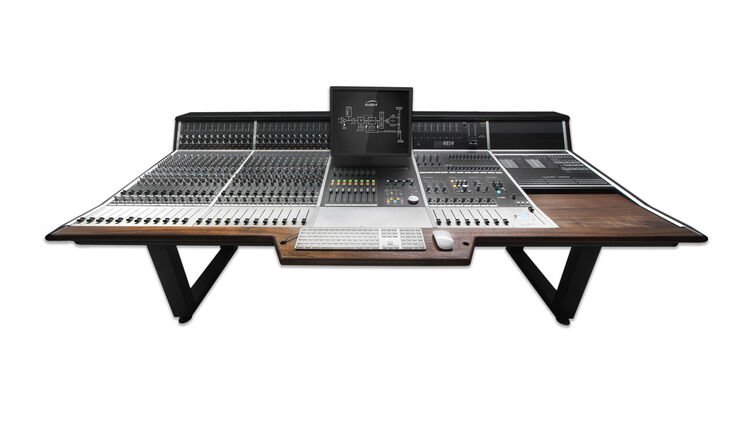 Audient ASP8024-HE 24-channel Recording Console with Dual Producer 