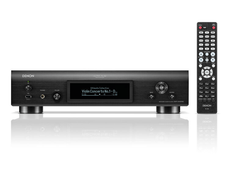Denon DNP-2000NE High-resolution Audio Streamer with HEOS - Black