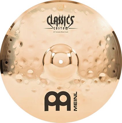 Piatto Crash Meinl Classics Custom 17" - Bronzo B12, Finitura Brillante, Made In Germany - Foto 6