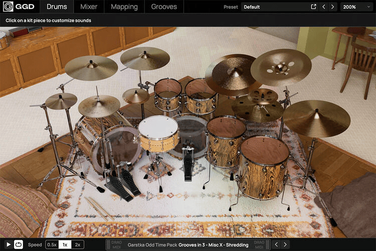 GetGood Drums Matt Garstka Signature Drums Virtual Instrument Plug