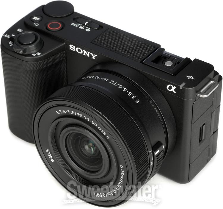 Sony Alpha ZV-E10 II Mirrorless Camera with 16-50mm Lens Kit - Black