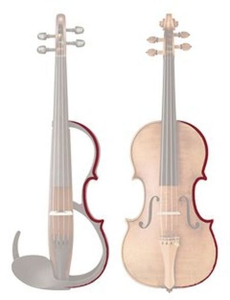 Yamaha Silent Series YSV104 Electric Violin - Red | Sweetwater