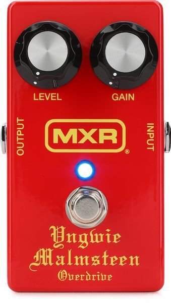 MXR Yngwie Malmsteen Overdrive Pedal - Red | Sweetwater