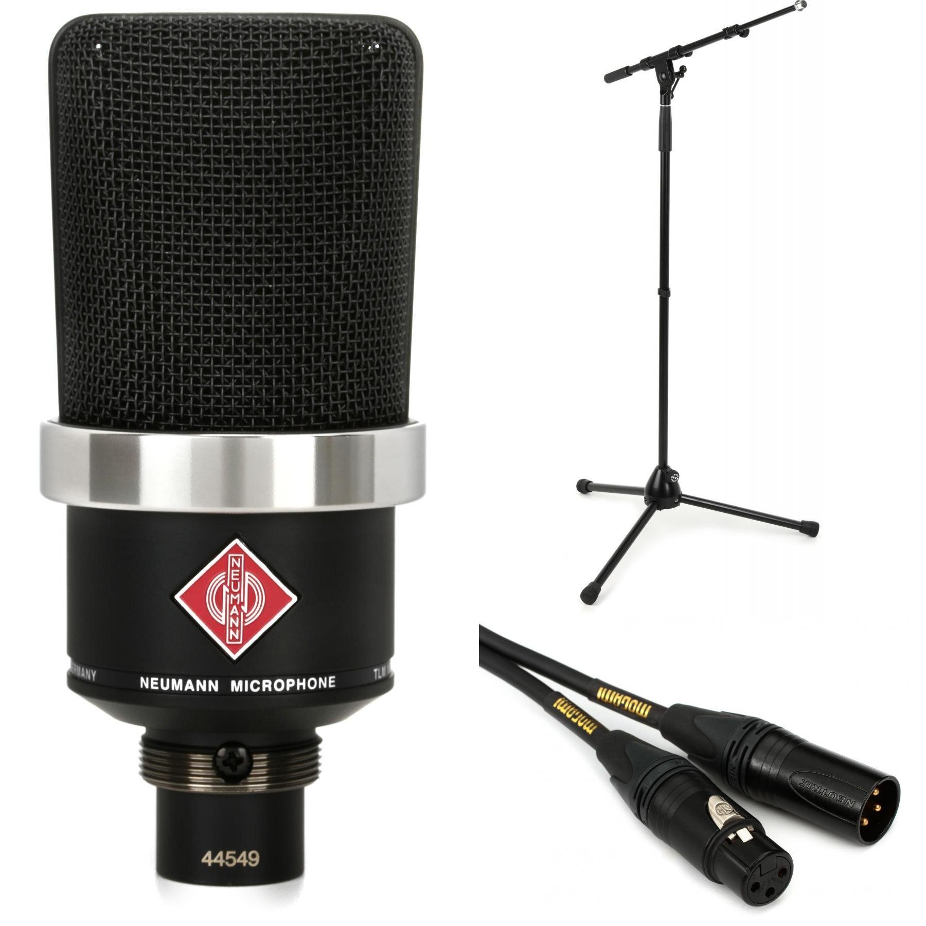 Neumann TLM 102 Large-diaphragm Condenser Microphone Bundle with 