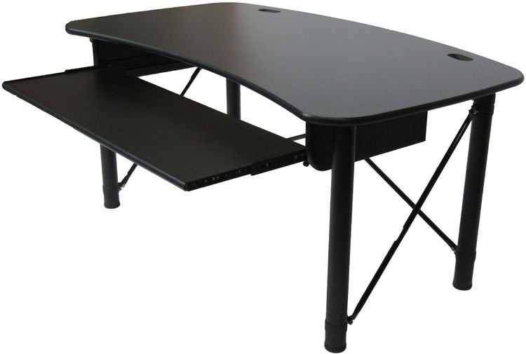 RAB Audio ProRak 61NB Music Production Desk - Black | Sweetwater