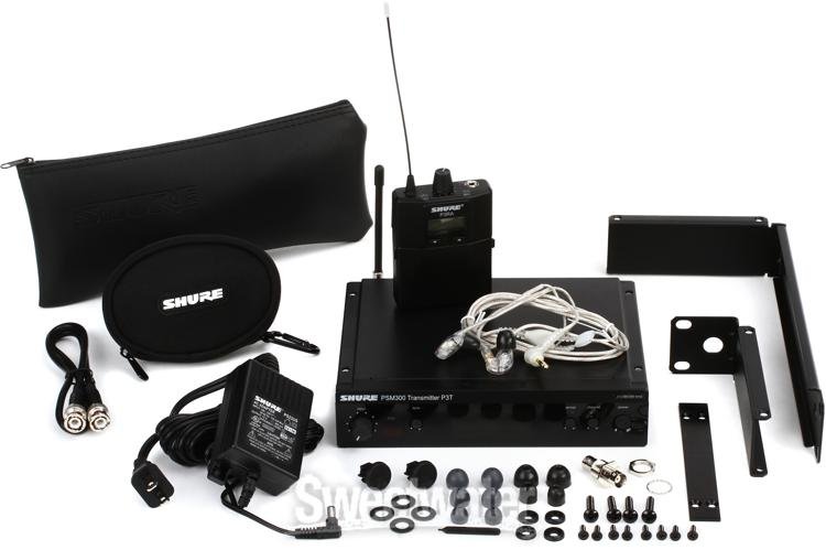 SHURE PSM30モニターシステム Shure PSM300 P3TRA215CL Wireless In-ear Monitor System - J13