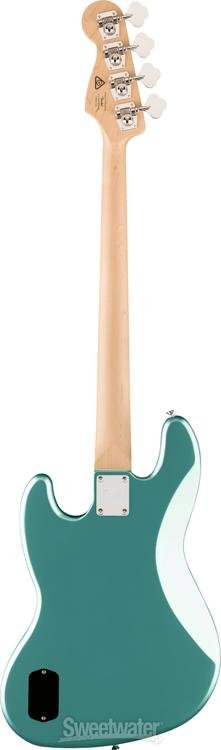 Squier Affinity Series Active Jazz Bass - Mystic Sea Foam Green ...