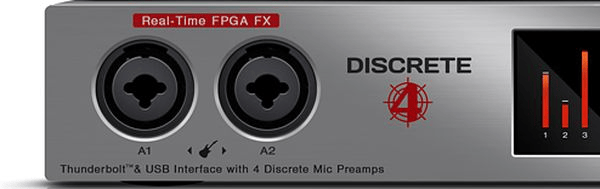 Antelope Audio Discrete 4 Microphone Preamp and Thunderbolt