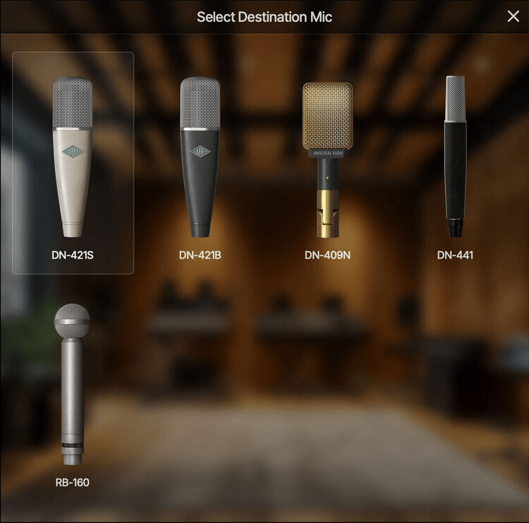 Universal Audio SD-7 Dynamic Microphone with Hemisphere