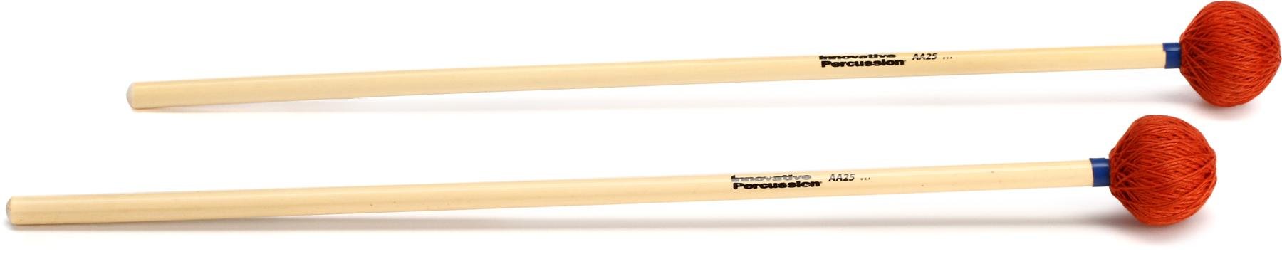 Innovative Percussion AA20 Rattan Series Vibraphone/Marimba Mallets Medium Soft Innovative Percussion AA20 Rattan Series Vibraphone/Marimba Mallets Medium Soft