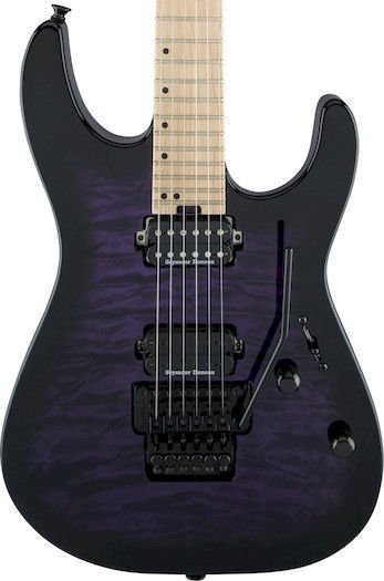 Charvel Pro-Mod DK24 HH FR M QM - Trans Purple Burst | Sweetwater