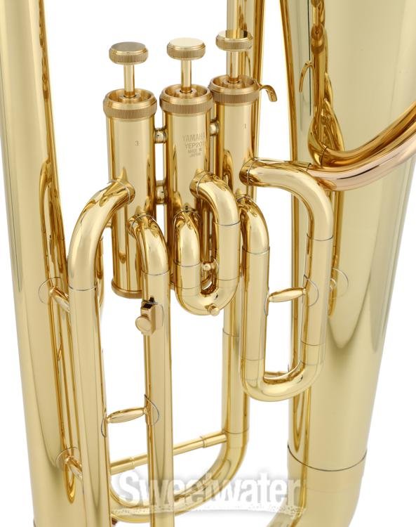 Yamaha YEP-201 3-valve Student Euphonium - Clear Lacquer | Sweetwater