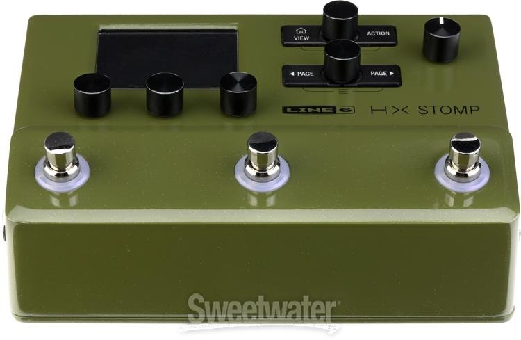 Line 6 HX Stomp Guitar Multi-effects Floor Processor - Black Line 6 HX Stomp Guitar Multi-effects Floor Processor - Black