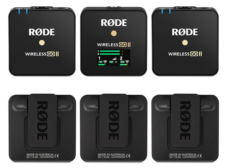 Rode Wireless GO II Dual Channel Wireless Microphone System 