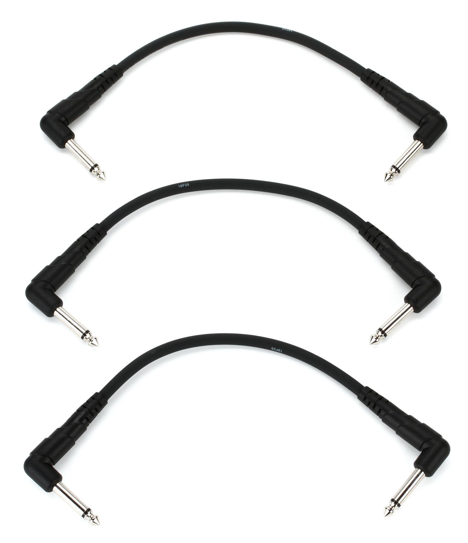 planet waves patch cables 3 pack