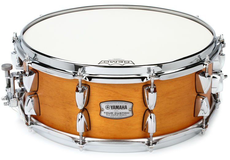 Yamaha Tour Custom Snare Drum - 14 x 5.5 inch - Caramel Satin 
