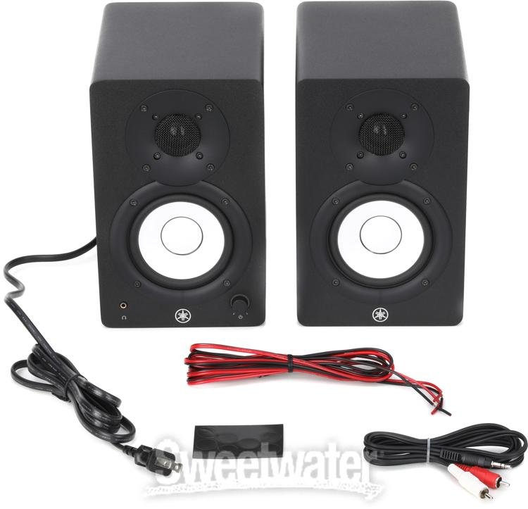 Yamaha HS4 4.5-inch Powered Studio Monitor Pair - Black | Sweetwater