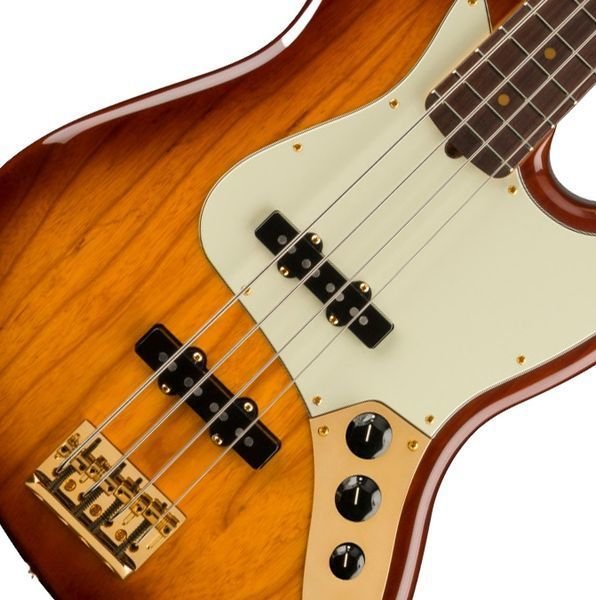 Fender 75th Anniversary Commemorative Jazz Bass - 2-color Bourbon