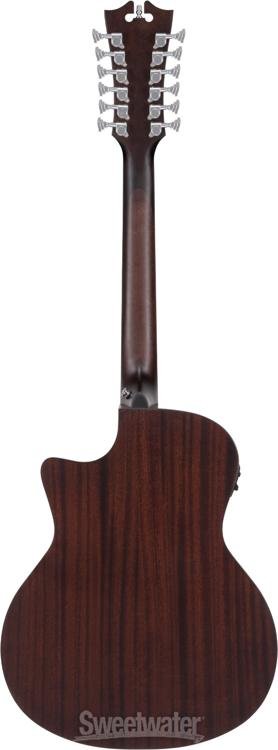 D'Angelico Premier Fulton LS 12-string Acoustic-electric Guitar - Natural