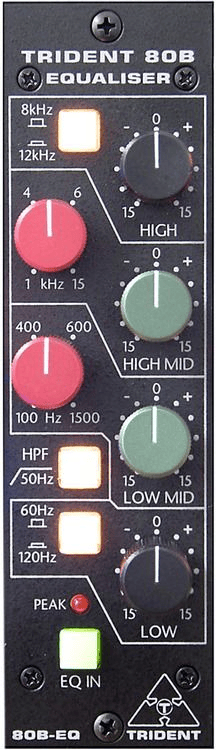 Trident Audio Developments 80B 500 Series 4-band EQ