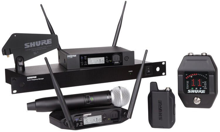 Shure GLXD24+/B87A Digital Wireless Handheld System with