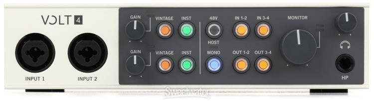 Universal Audio Volt 4 USB Recording Studio | Sweetwater