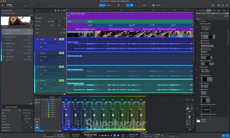 Fender Studio Pro DAW Software - Perpetual License