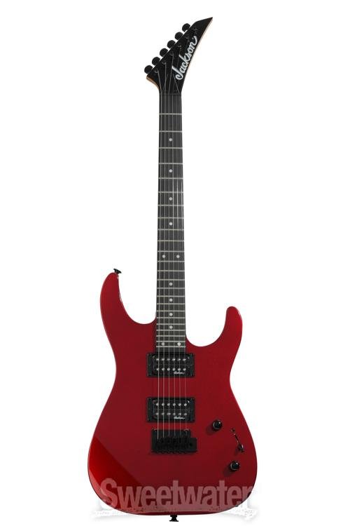Jackson JS12 Dinky Electric Guitar - Metallic Red | Sweetwater