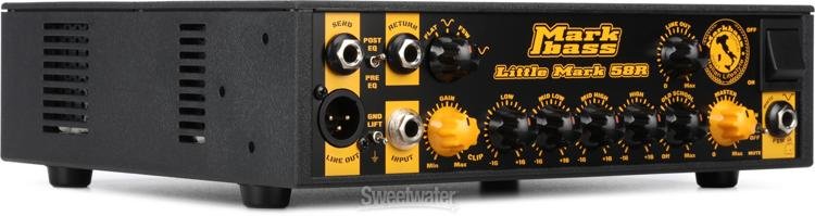 Markbass Little Mark 58R 500-watt Bass Amplifier Head | Sweetwater