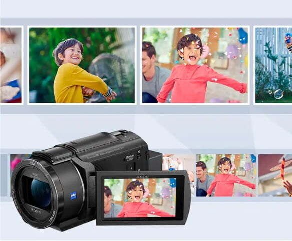 Sony FDR-AX43A 4K Handycam with Exmor R CMOS Sensor | Sweetwater