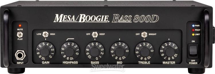Mesa/Boogie Bass 800D 800-watt Bass Amplifier Head